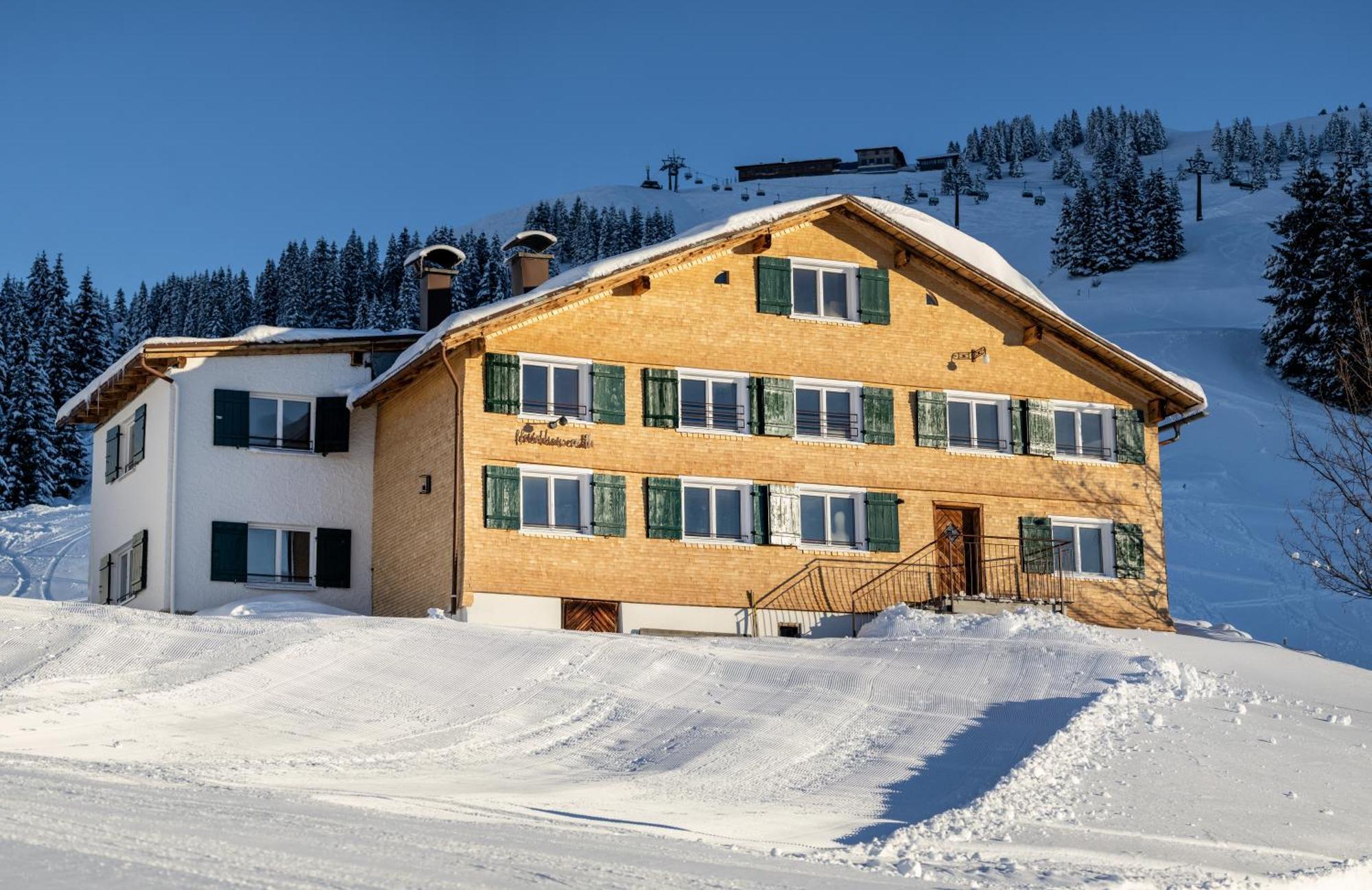 Ferienhaus Erath Villa Damüls Eksteriør billede